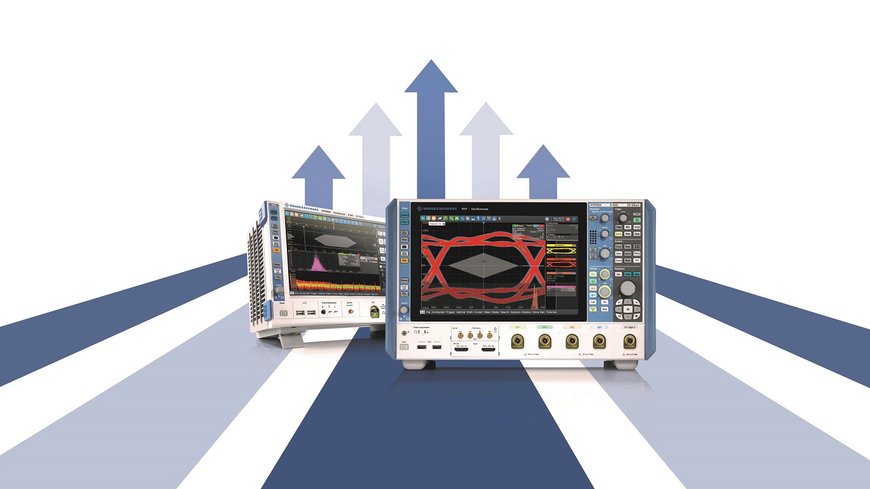 Rohde & Schwarz offers bandwidth upgrades for selected oscilloscopes at no extra charge